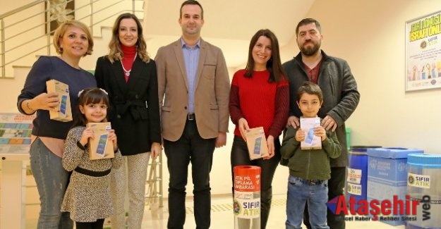 ATAŞEHİR’DE TOPLANAN PİLLER TABLETE DÖNÜŞÜYOR