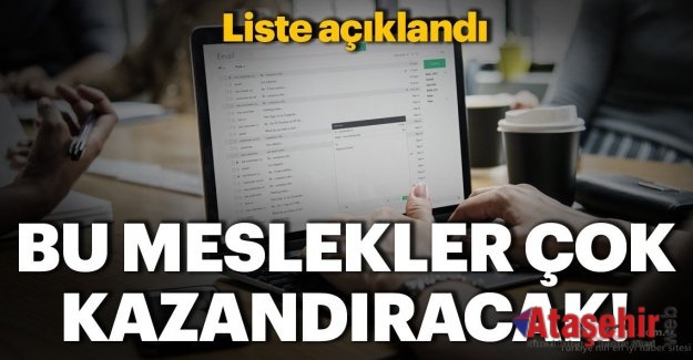 Geleceğin en çok kazandıracak meslekleri hangileri olacak?