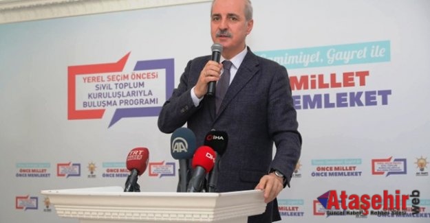 Numan Kurtulmuş, STK temsilcileriyle bir araya geldi