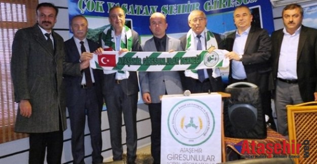 Ataşehir Giresunlular Derneği Battal İlgezdi'yi ağırladı