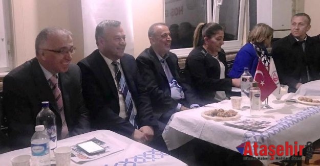 BATTAL İLGEZDİ ATAŞEHİR'DE İL DERNEKLERİNİ GEZİYOR