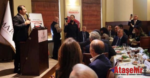 Ekrem İmamoğlu Ataşehir'de Mardinlilerle buluştu