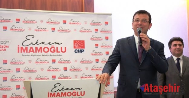 Ekrem İmamoğlu Bahar Rüzgârını Ataşehir'e Taşıdı