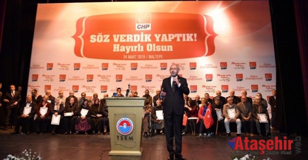 Tapular Kılıçdaroğlu’ndan