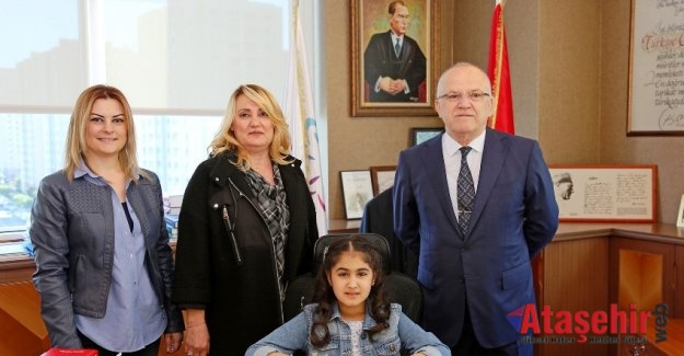 ATAŞEHİR’İN 23 NİSAN’DA ÇOCUK BELEDİYE BAŞKANI OLDU