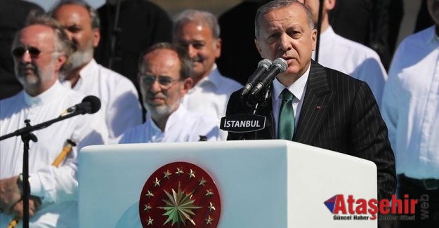 BÜYÜK ÇAMLICA CAMİ'NİN AÇILIŞI ERDOĞAN YAPTI