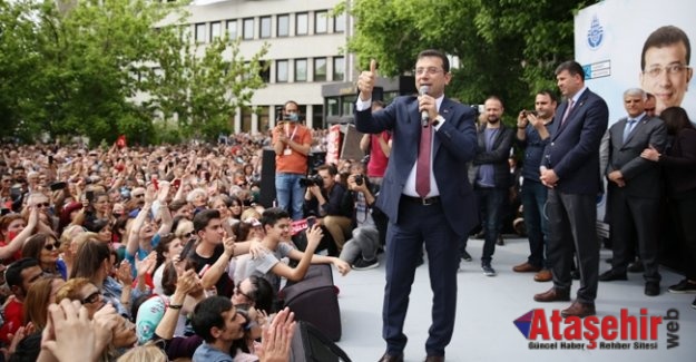 EKREM İMAMOĞLU KADIKÖYLÜLERLE KUCAKLAŞTI