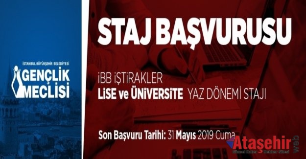 İBB’DE STAJ BAŞVURULARI BAŞLADI