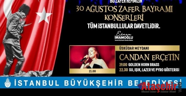 CANDAN ERÇETİN KONSERİ ÜSKÜDAR'DA