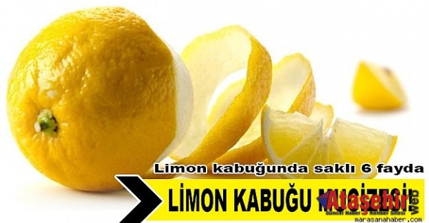LİMON KABUĞUNDA SAKLI 6 FAYDA