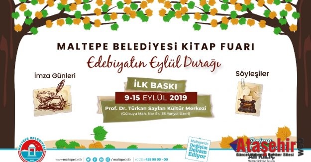 Maltepe’de kitap fuarı heyecanı