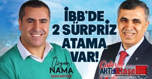 İBB'de GÖREVLENDİRMELER DEVAM EDİYOR