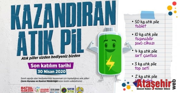 ATIK PİLLER ATAŞEHİR’DE KAZANDIRIYOR