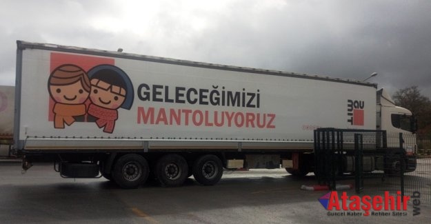 6 BİN KIŞLIK MONT ÇOCUKLARLA BULUŞTU