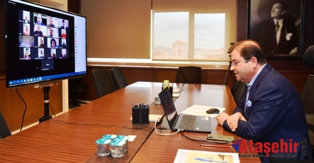 Başkan Ali Kılıç muhtarlarla telekonferans yaptı