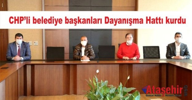 CHP’li belediye başkanları Dayanışma Hattı kurdu