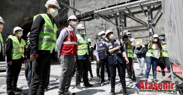 Ekrem İmamoğlu, Battal İlgezdi; Ataşehir'de Metro Çalışmasını inçeledi
