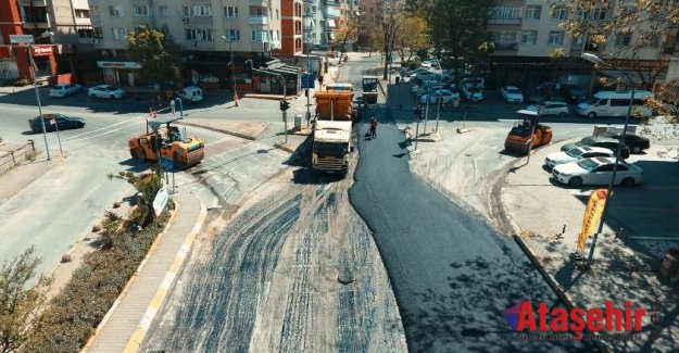 İSTANBULLULAR EVDEYKEN YOLLAR YAPILIYOR
