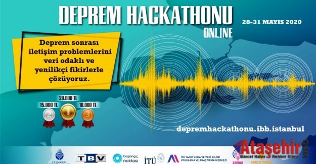 DEPREM HACKATHONU’NDA İLK ÜÇ BELLİ OLDU
