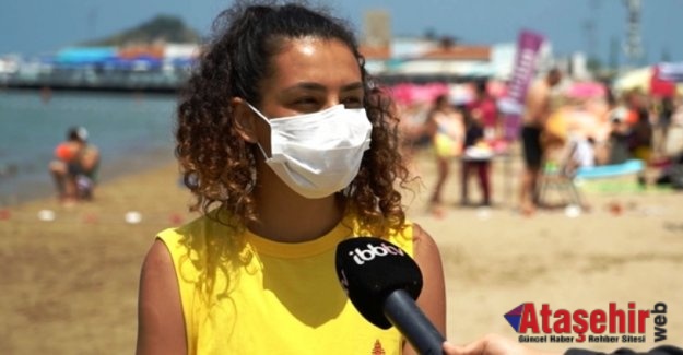 İBB’NİN İLK KADIN CANKURTARANLARI GÖREVE BAŞLADI