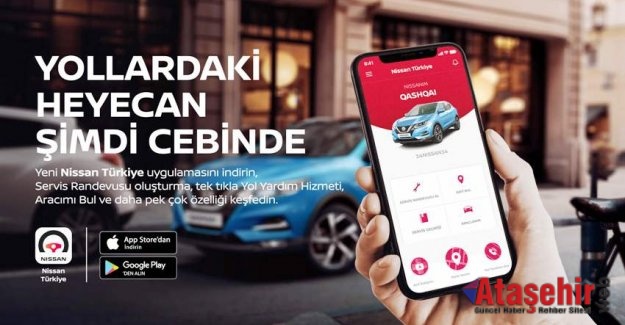 “NISSAN Türkiye Mobil Uygulaması” Devrede