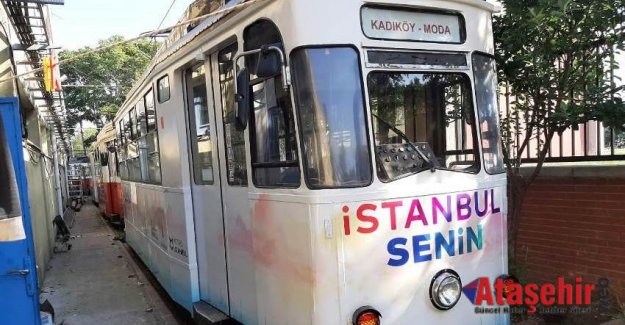 YENİLENEN MODA TRAMVAYI İSTANBULLULARLA BULUŞUYOR