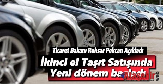 İKİNCİ EL TAŞIT SATIŞINDA YENİ DÖNEM BAŞLADI