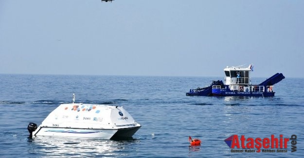 İNSANSIZ TEKNE ‘DORİS’ DENİZDEN ÇÖP TOPLADI
