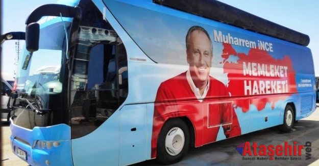 Otobüs hazırlandı, İnce yola çıkıyor