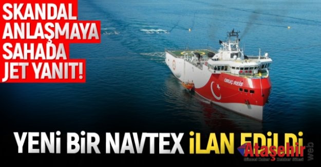 Türkiye'den yeni NAVTEX ilanı
