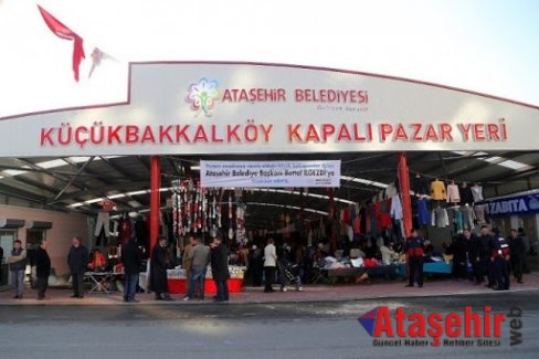 ATAŞEHİR'DE KAPALI PAZARLAR OTOPARKA DÖNÜŞTÜRÜLDÜ