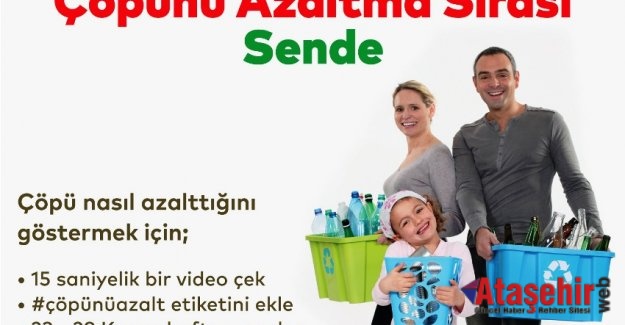 İBB ATIK AZALTIMI İÇİN KAMPANYA BAŞLATTI