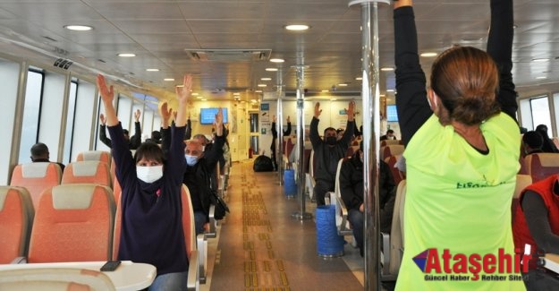 VAPURDA SPOR BAŞLADI