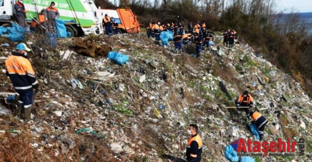 İBB’DEN KAÇAK ÇÖP DÖKÜMÜNE ANINDA MÜDAHALE