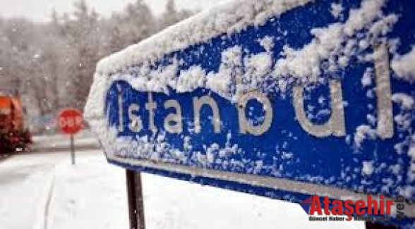 İSTANBUL'DA KAR ÇARŞAMBA AKŞAMINA KADAR DEVAM EDECEK