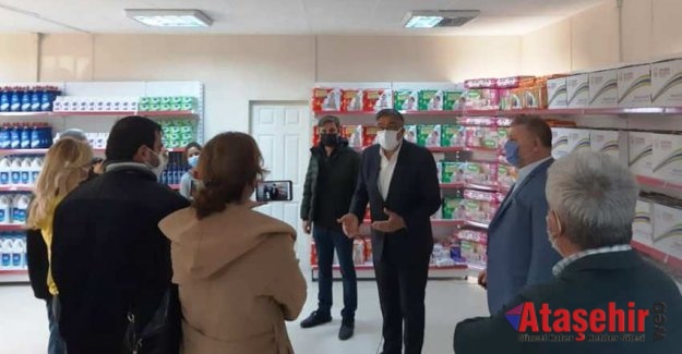 ATAŞEHİR’DE İKİNCİ SOSYAL MARKET DE HİZMETE AÇILDI
