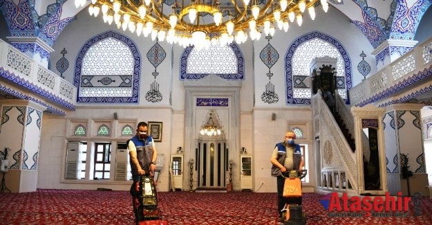 KADIKÖY’DE CAMİLERDE RAMAZAN AYI TEMİZLİĞİ