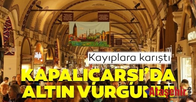 Kapalıçarşı’da büyük altın vurgunu