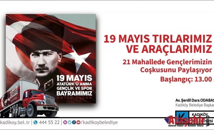 KADIKÖY 19 MAYIS KUTLAMALARINA HAZIR