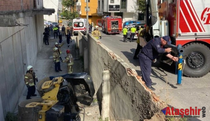 Ataşehir'de feci ölüm