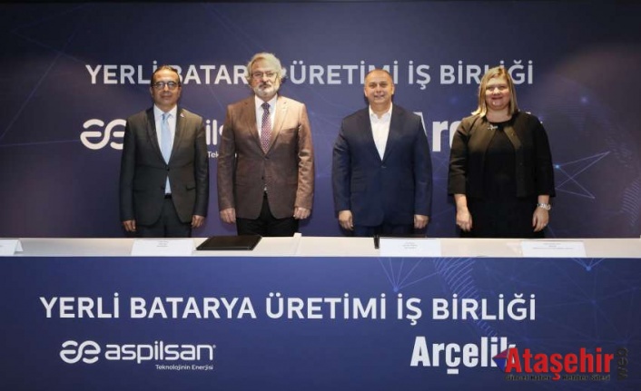 ARÇELİK VE ASPİLSAN ENERJİ’DEN  YERLİ BATARYA ÜRETİMİ İŞ BİRLİĞİ 