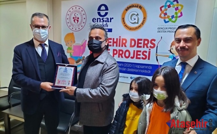 Ataşehir Ders Kafe Projesinin kapanışı törenle gerçekleşti