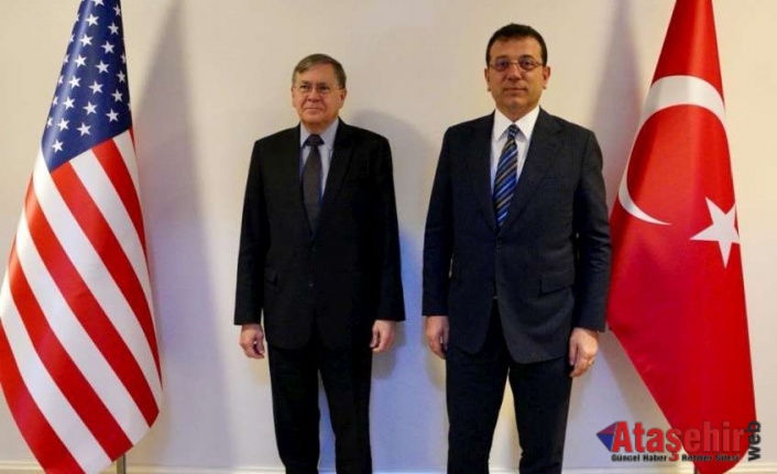 ESKİ ABD BÜYÜKELÇİSİ SATTERFİELD’DAN İMAMOĞLU’NA VEDA ZİYARETİ