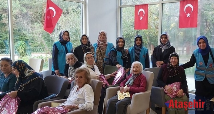 Ataşehir İlçe Müftülüğü huzurevi sakinlerini ziyaret etti