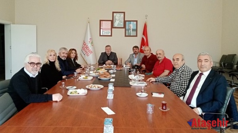 Kudret Arslan Ataşehir basınıyla bir araya geldi