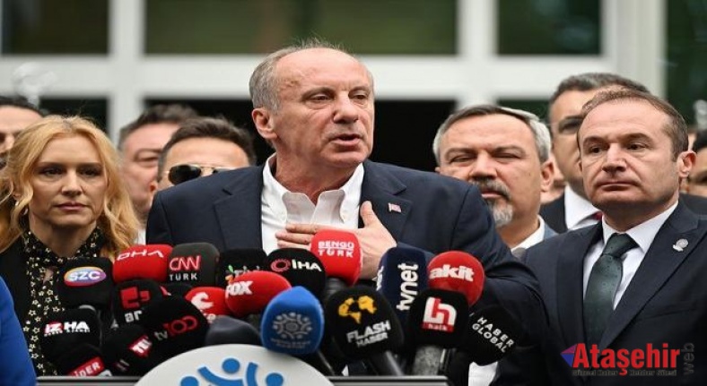 Muharrem İnce adaylıktan çekildi!