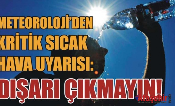 Sıcak havalara karşı alınabilecek 8 önlem