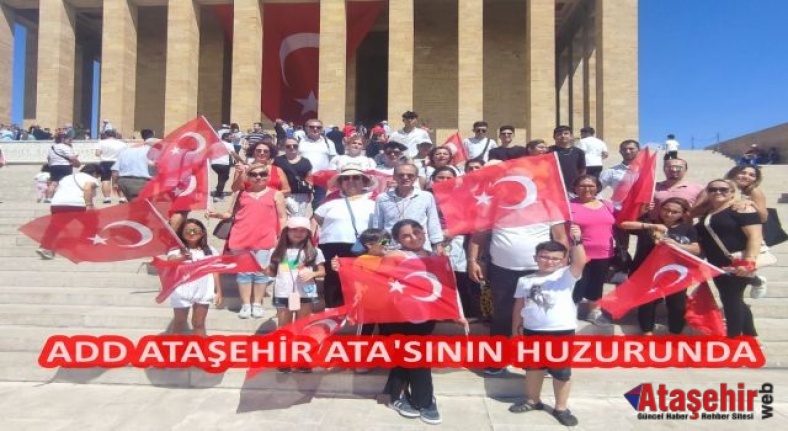 ADD Ataşehir Şubesi Zafer’in 101.Yılında Atatürk’ün huzurunda