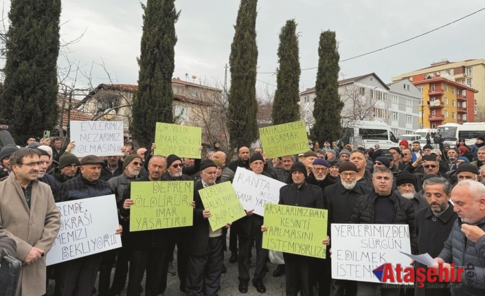 İçerenköy Mağdurları Platformu: Eylem yaptı.