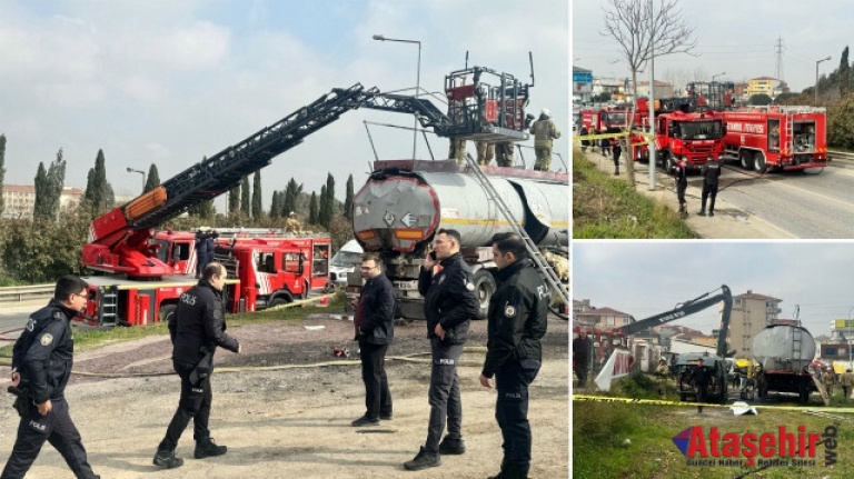 Ataşehir'de tanker patlamasıyla ilgili 2 kişi tutuklandı